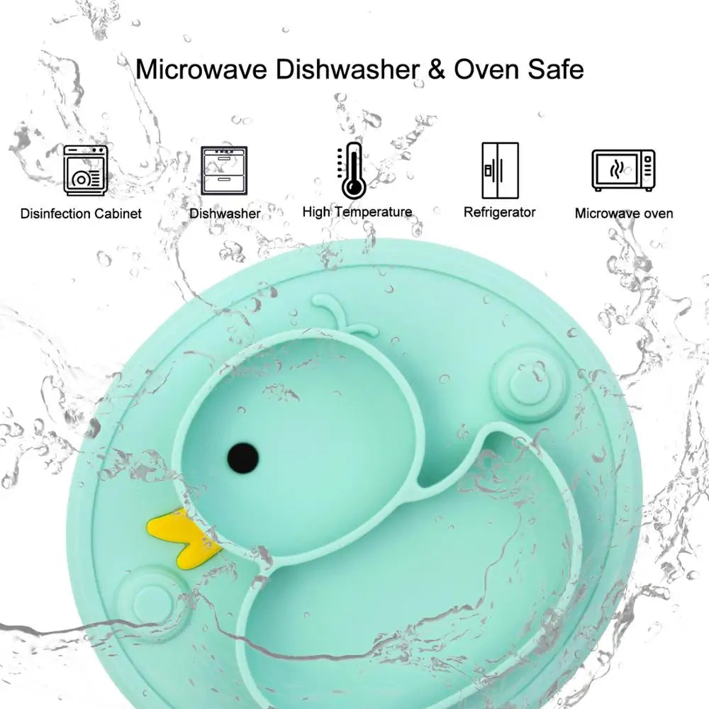 Duckling Delight Silicone Plate