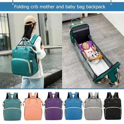 Hybrid Stroller-Ready Diaper Backpack