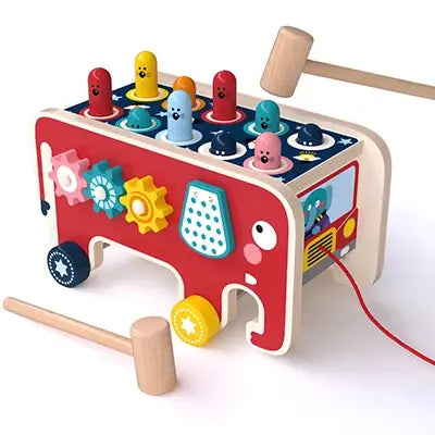 Kids Wooden Hammer Playset