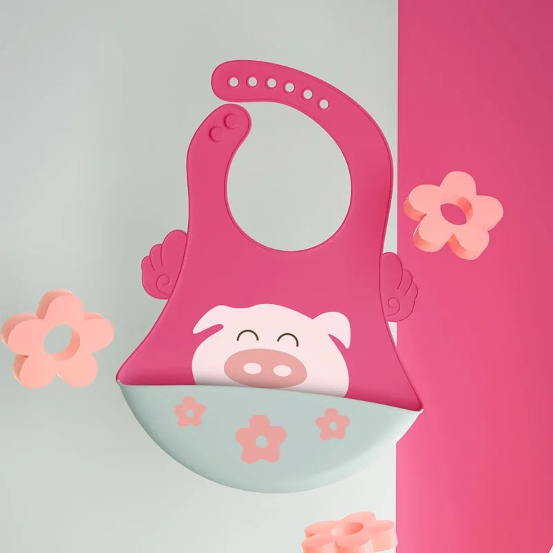 FunTime Silicone Baby Bibs