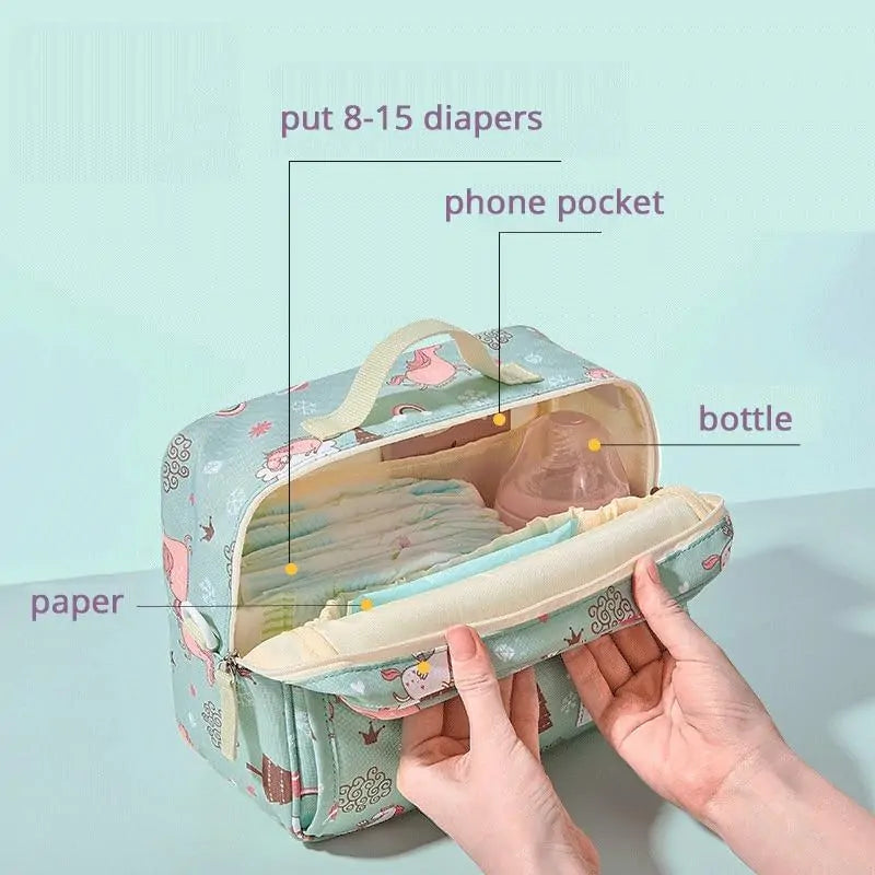 Travel Diaper Organizer Pouch