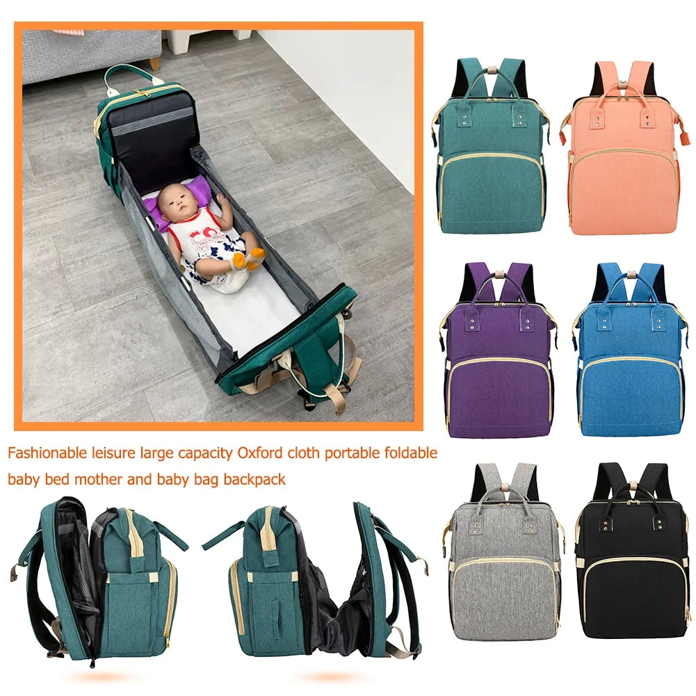 Hybrid Stroller-Ready Diaper Backpack