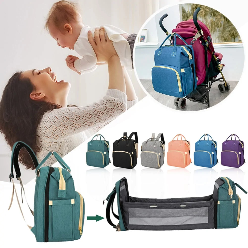 Hybrid Stroller-Ready Diaper Backpack