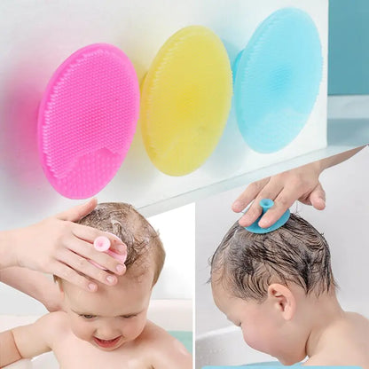 Gentle Silicone Baby Bath Brush